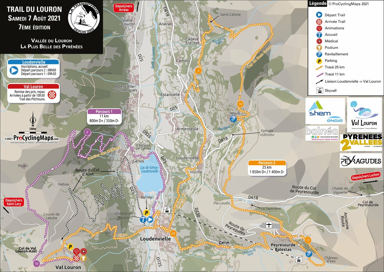 Detailed maps - Procyclingmaps