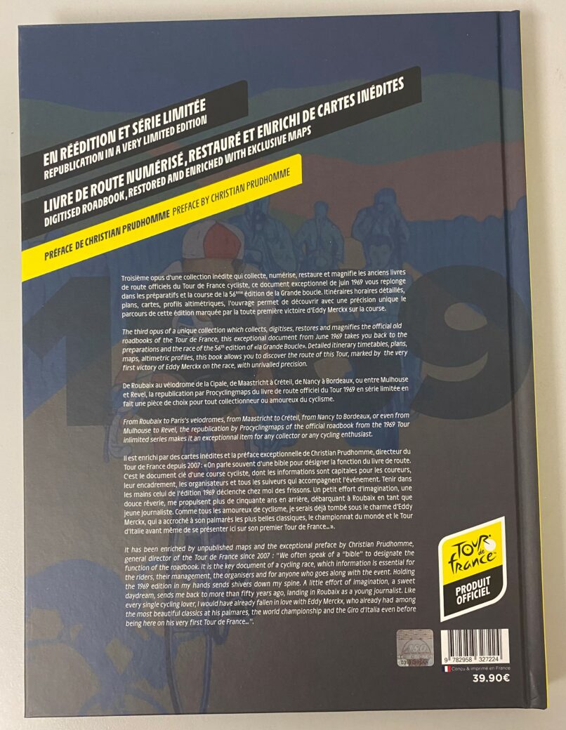 Le Tour de France - Livre officiel 2016 - UK
