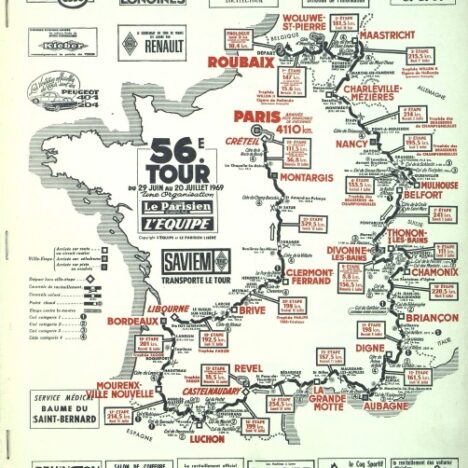 Livre De Route – Roadbook Du Tour De France 2016 – Officiel