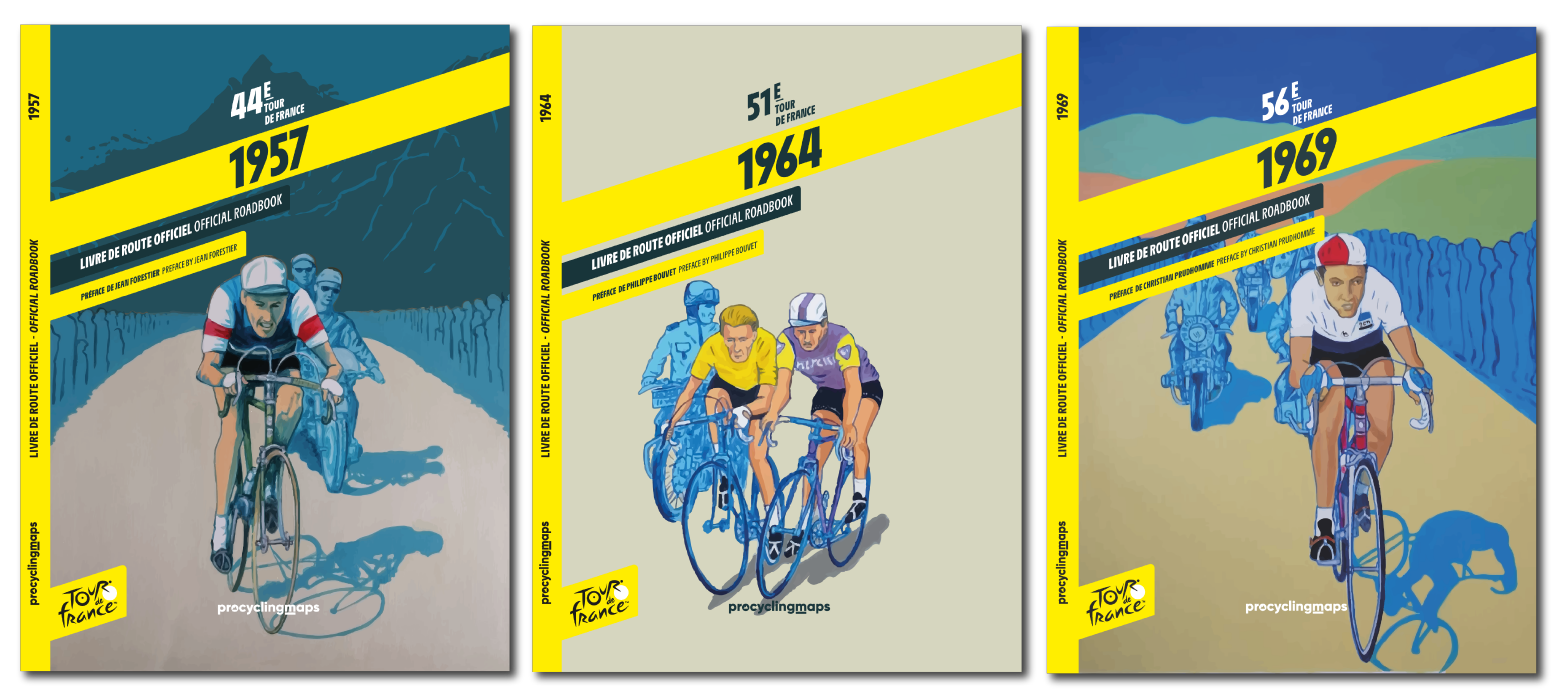 Roadbook oder Livre de route digitale Version Tour de France 2020--CD 
