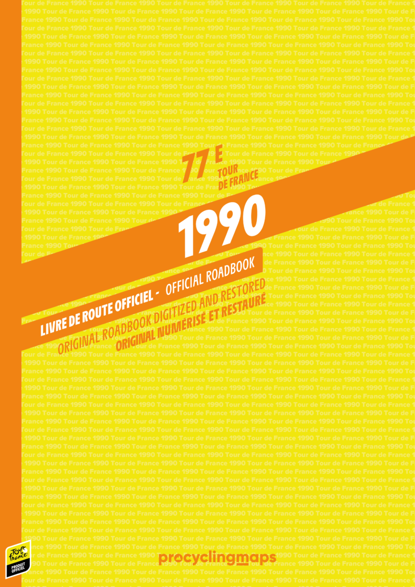 Tour de France 1990_Roadbook