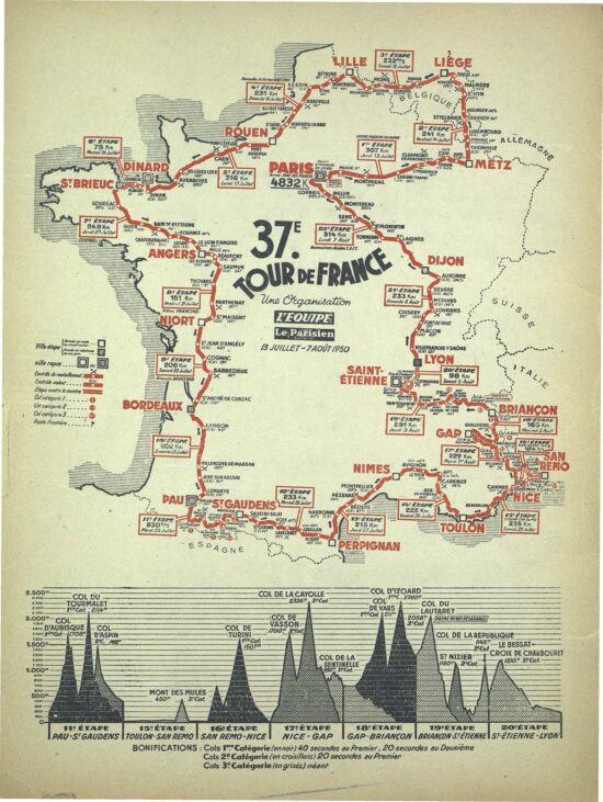 Tour de France 1950_Roadbook_01