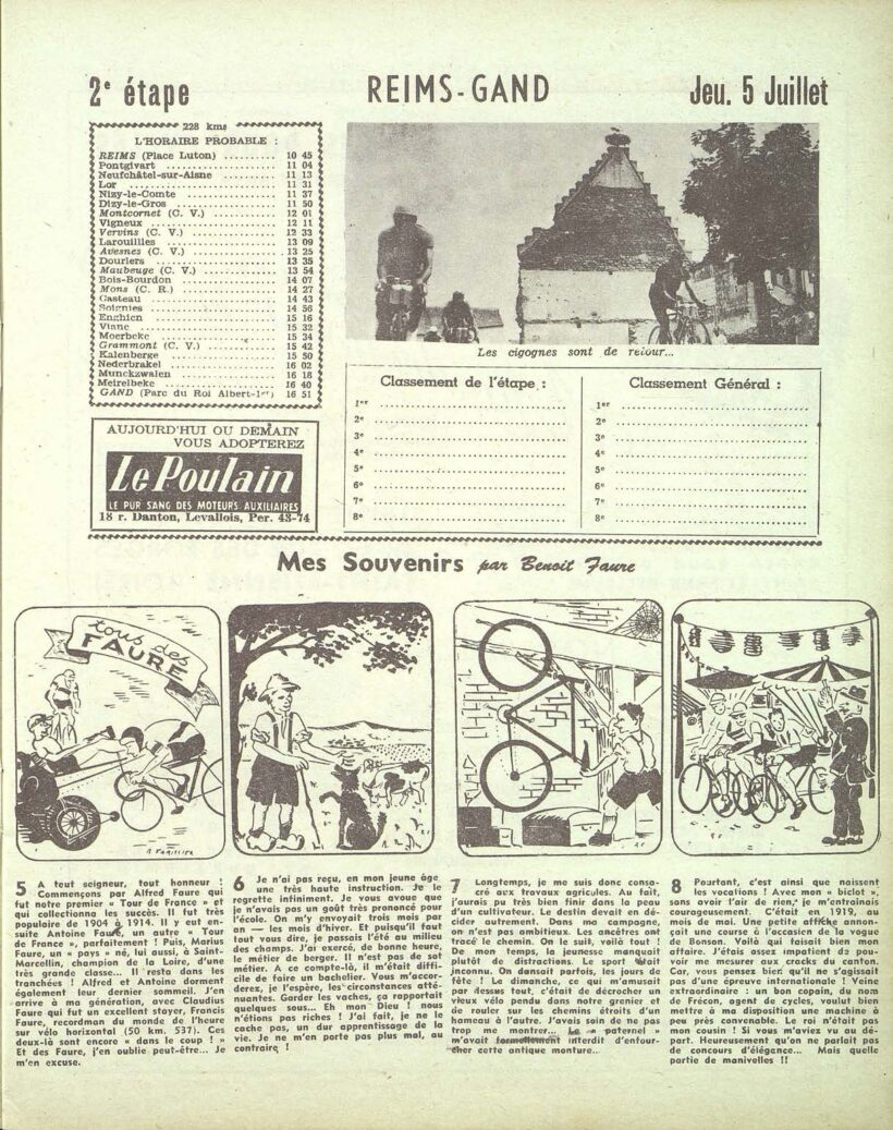 Tour de France 1951_Roadbook_02