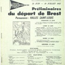 Tour de France 1952_Roadbook_01