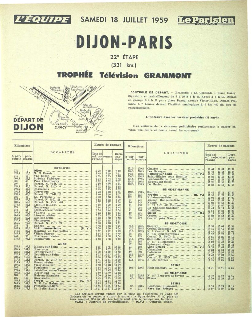Tour de France 1959_Roadbook_02