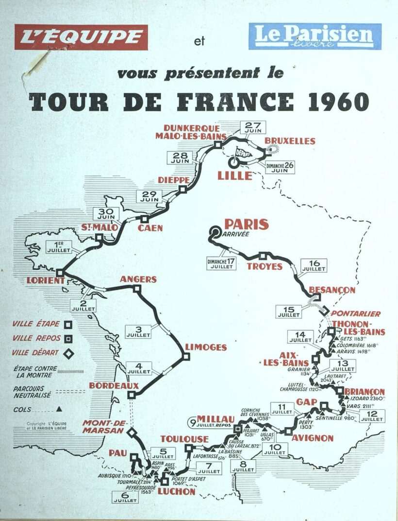 Tour de France 1960_Roadbook_00