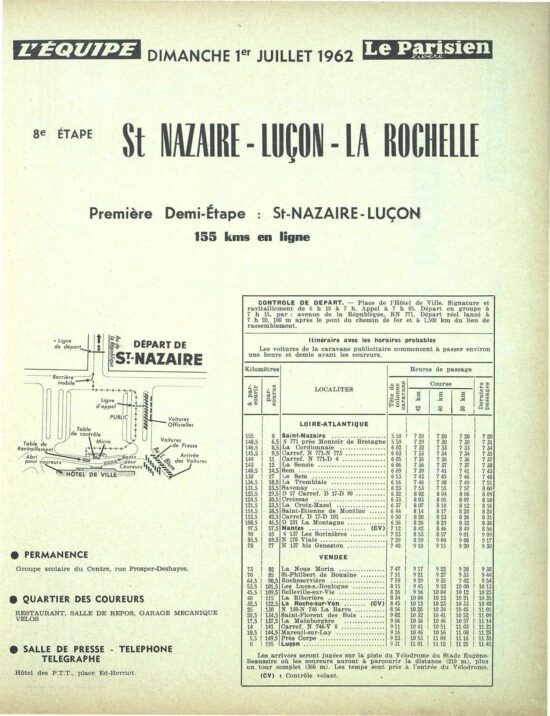 Tour de France 1962_Roadbook_01