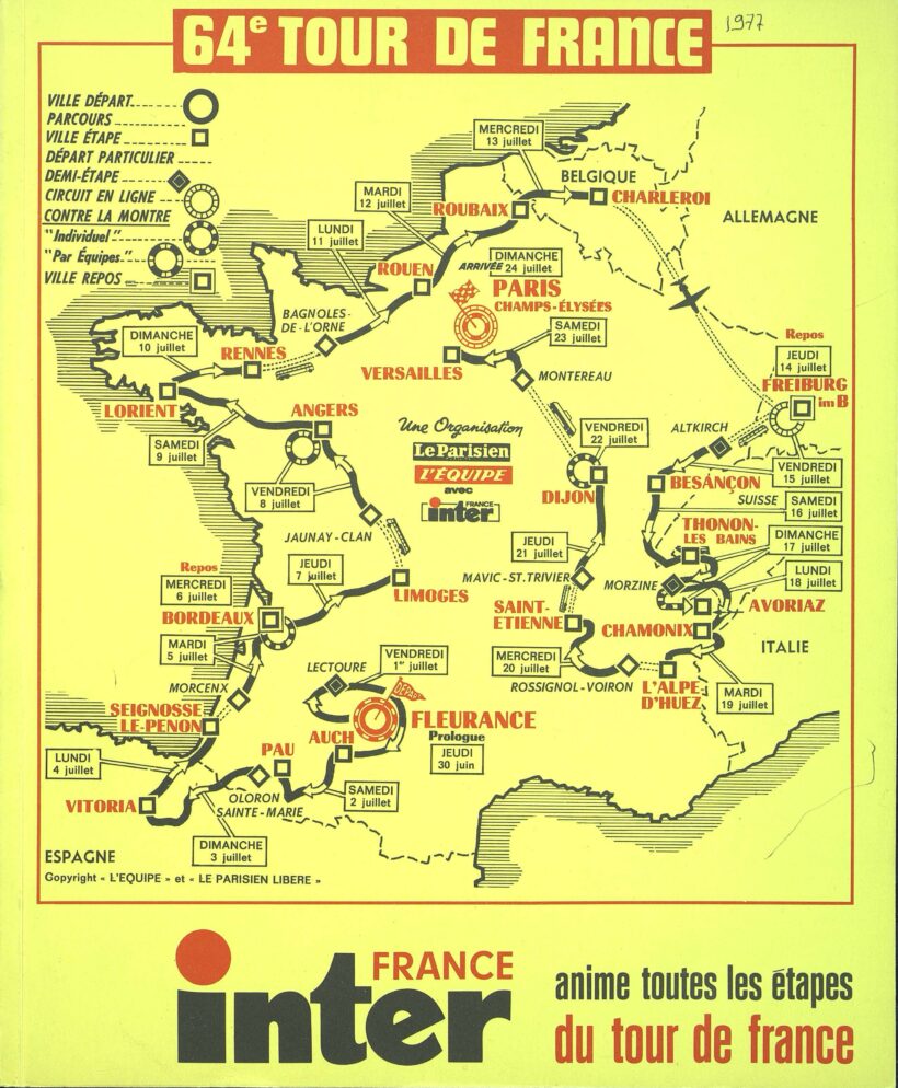 Tour de France 1977_Roadbook_01