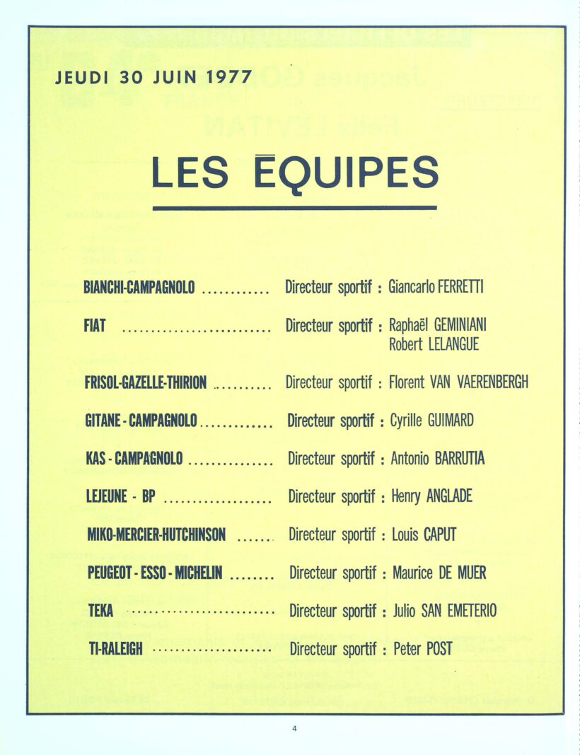 Tour de France 1977_Roadbook_02