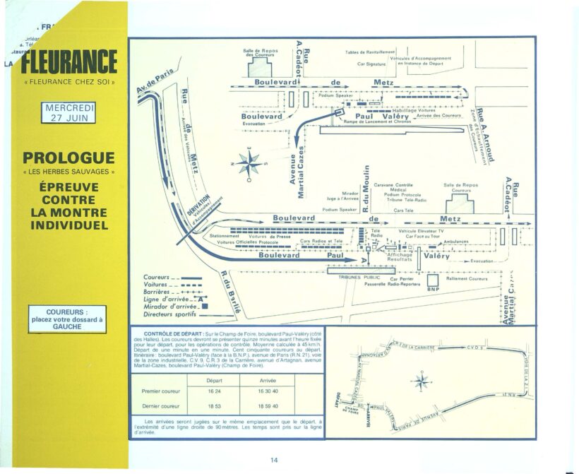 Tour de France 1979_Roadbook_Extrait 03