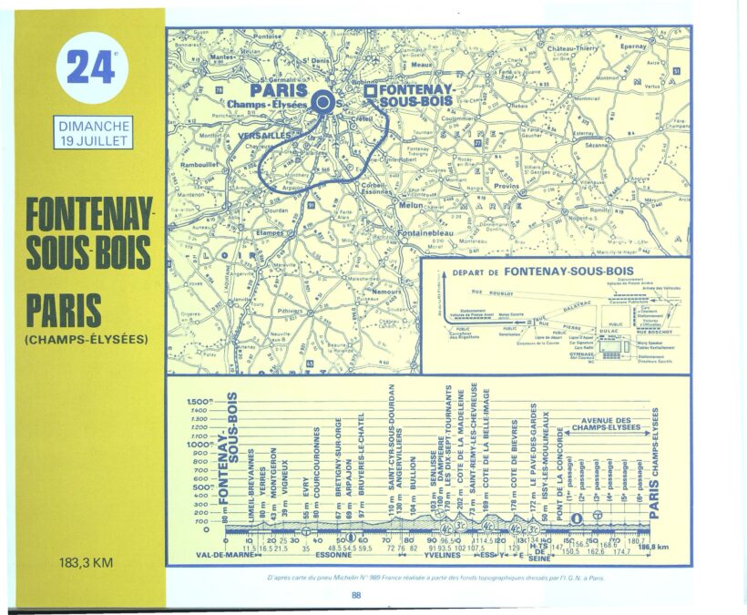 Tour de France 1981_Roadbook_Extrait 04