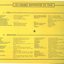 Tour de France 1981_Roadbook_Extrait 05