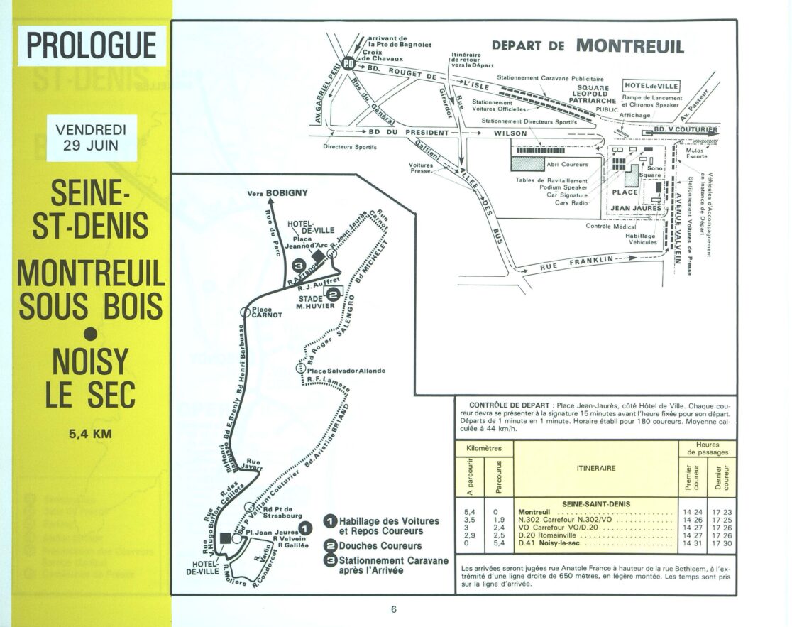 Livre Original : Route Du Tour De France 1972 – Édition Vintage
