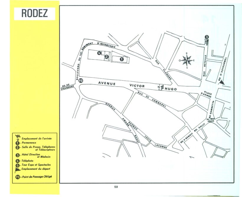 Tour de France 1984_Roadbook_Extrait 04