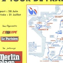 Tour de France 1985_Roadbook_Extrait 01