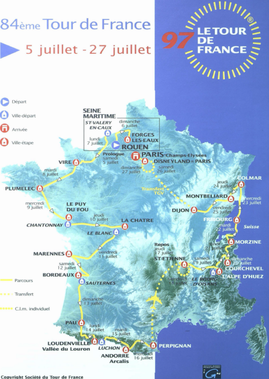 Tour de France 1997_Roadbook_01