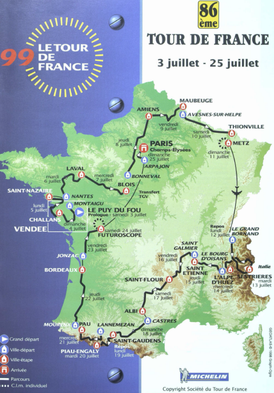 Tour de France 1999_Roadbook_01